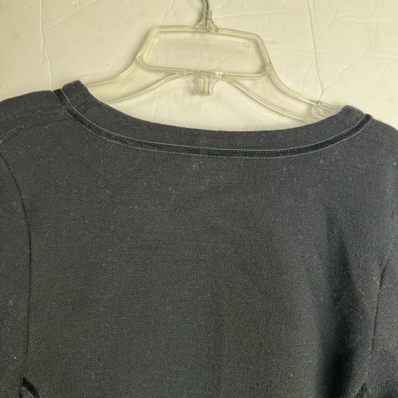 Dale Of Norway Merino Wool Jacket Black Gray Full Zip Sweater Cardigan - Picture 11 of 16